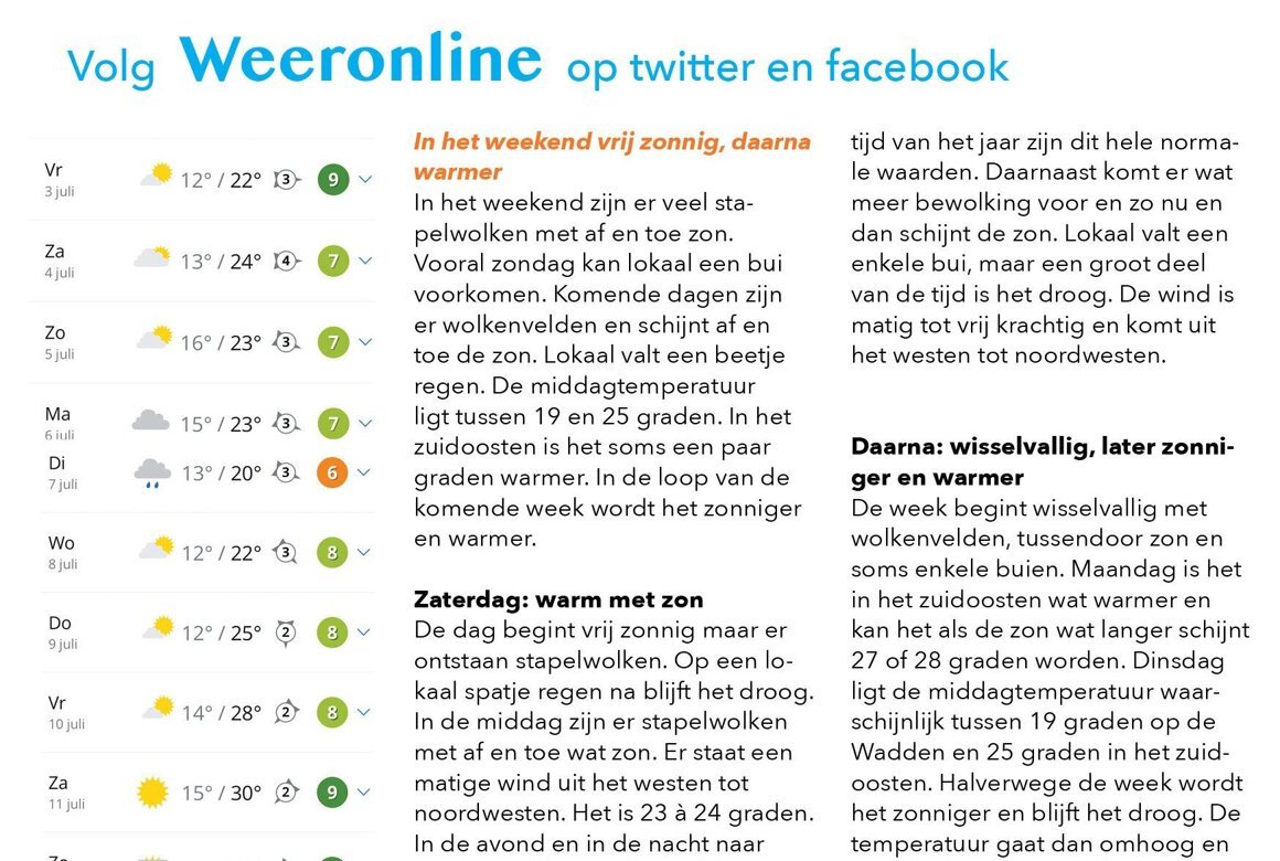 weerpagina